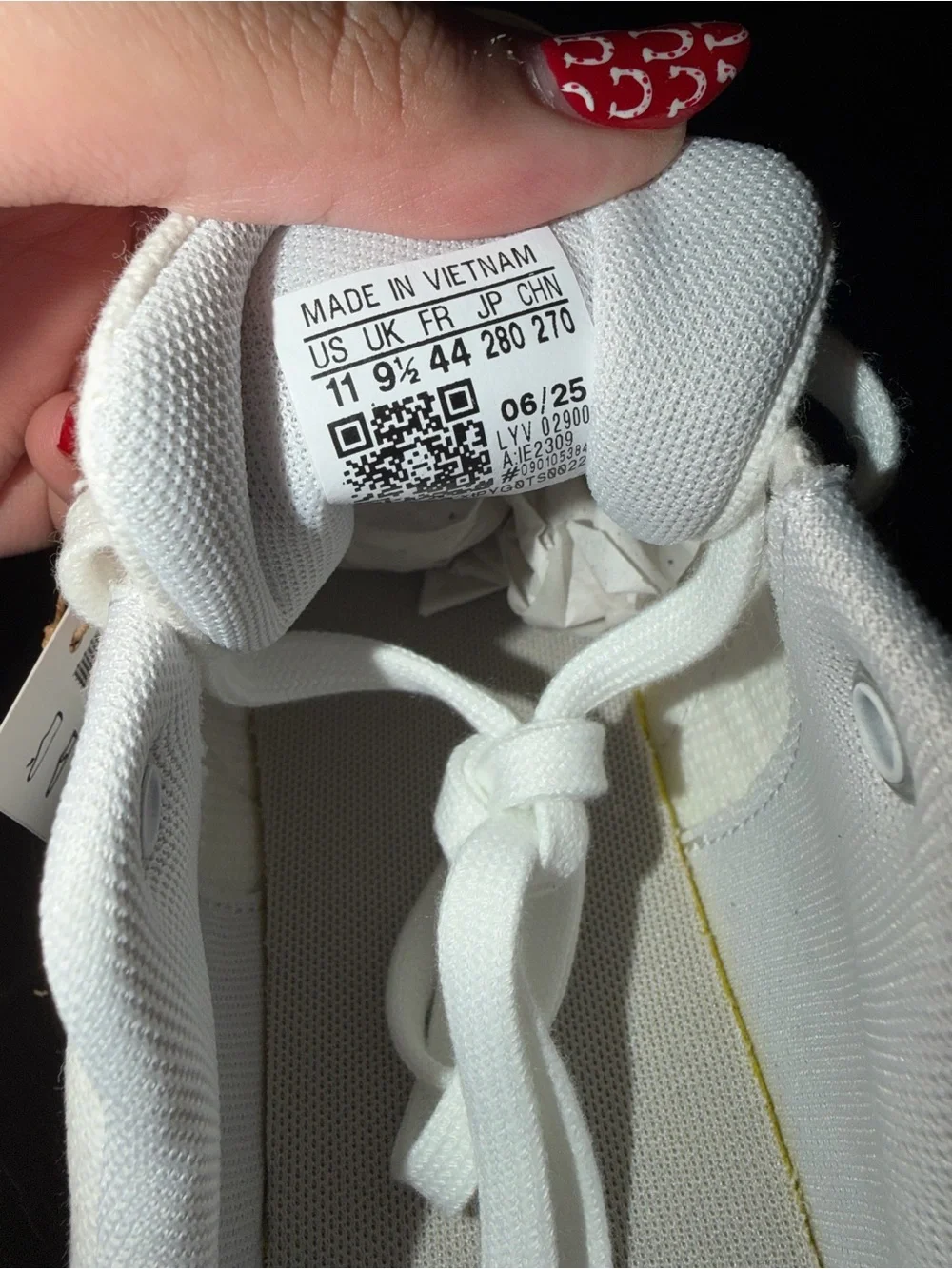 adidas Women’s White Low-Top Canvas Sneaker